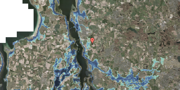 Stomflod og havvand på Mosevej 2, 3600 Frederikssund