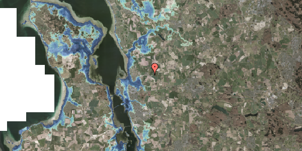 Stomflod og havvand på Murkærvænget 2, 3600 Frederikssund