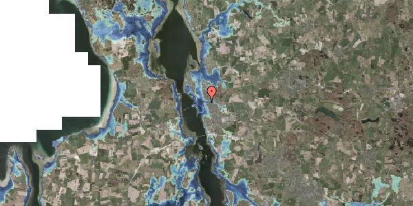 Stomflod og havvand på Møllevej 21, 3600 Frederikssund
