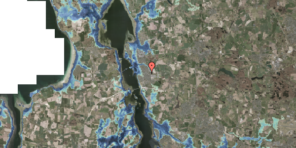 Stomflod og havvand på Roskildevej 152, 3600 Frederikssund