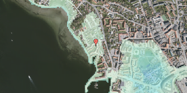 Stomflod og havvand på Skyllebakke Havn 7, 3600 Frederikssund