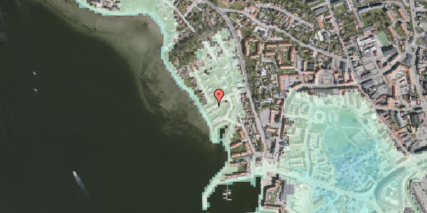 Stomflod og havvand på Skyllebakke Havn 26, 3600 Frederikssund