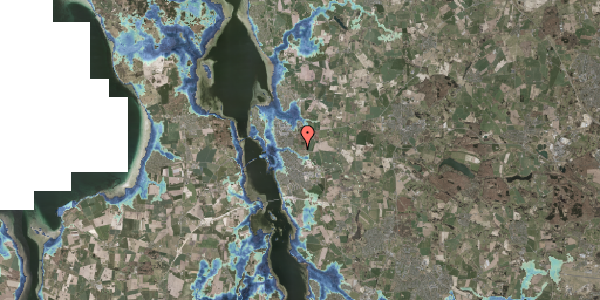 Stomflod og havvand på Slåenbjerghuse 33, 3600 Frederikssund