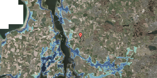 Stomflod og havvand på Store Rørbækvej 18, 3600 Frederikssund