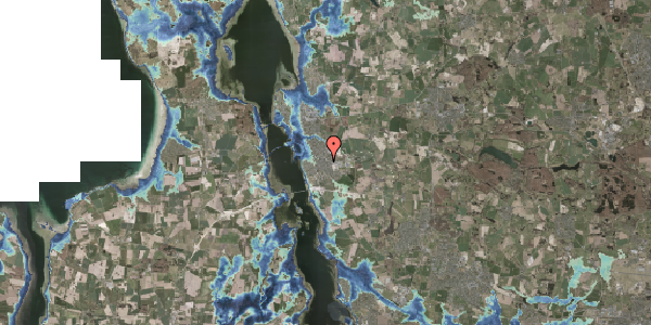 Stomflod og havvand på Vangedevej 36, 3600 Frederikssund