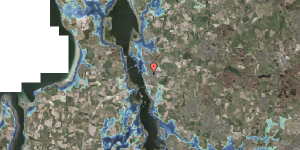Stomflod og havvand på Vestervej 54, 3600 Frederikssund