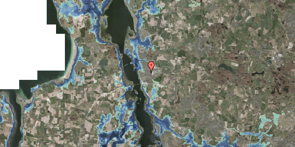 Stomflod og havvand på Vestervej 88, 3600 Frederikssund