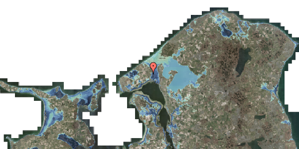 Stomflod og havvand på Asta Nielsensvej 7, 3370 Melby