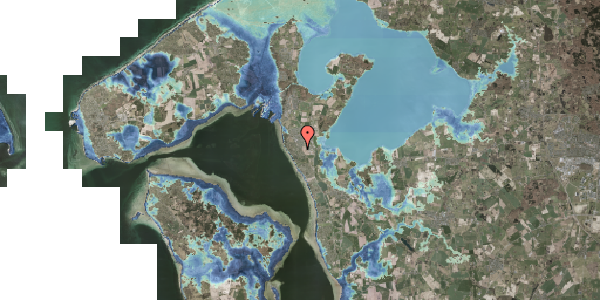 Stomflod og havvand på Morelvej 4, 3300 Frederiksværk