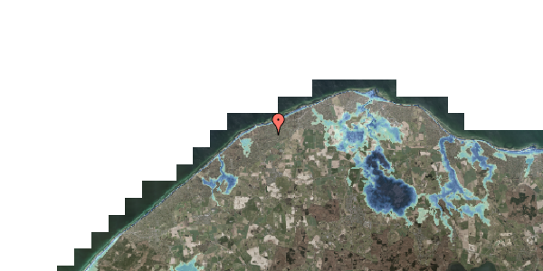 Stomflod og havvand på Agerkær 19, 3250 Gilleleje