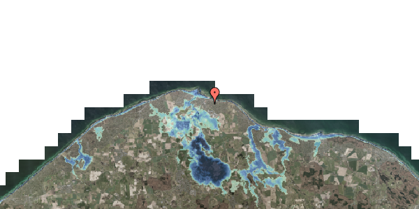 Stomflod og havvand på Agervænget 24, 3250 Gilleleje