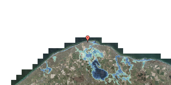 Stomflod og havvand på Hulsøvej 9, 3250 Gilleleje
