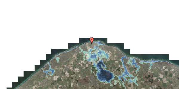 Stomflod og havvand på Lysager 12, 3250 Gilleleje