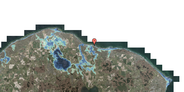 Stomflod og havvand på Villingebæk Strandvej 575B, 3120 Dronningmølle