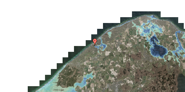 Stomflod og havvand på Klitgårdsvænget 10, 3210 Vejby