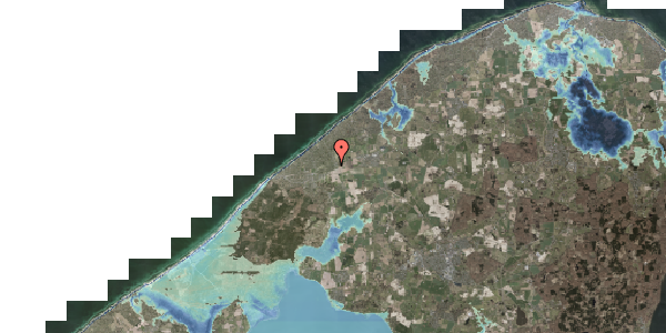 Stomflod og havvand på Lundehøj 21, 3210 Vejby