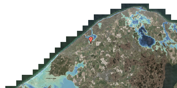 Stomflod og havvand på Møngevej 11, 3210 Vejby