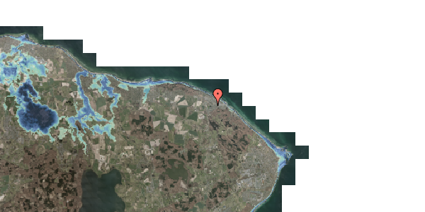 Stomflod og havvand på Bohusvej 3, 3140 Ålsgårde