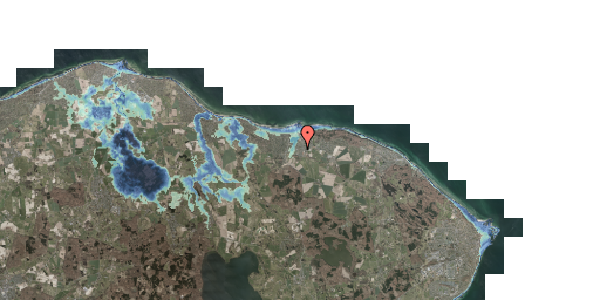 Stomflod og havvand på Bødkervej 17, 3100 Hornbæk
