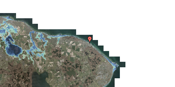 Stomflod og havvand på Freysvej 16, 3140 Ålsgårde