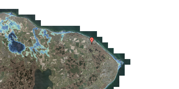 Stomflod og havvand på Granhegnet 18B, 3140 Ålsgårde