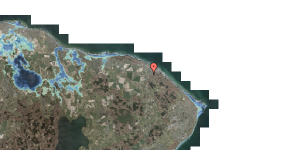 Stomflod og havvand på Granhegnet 28, 3140 Ålsgårde