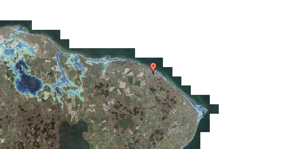 Stomflod og havvand på Hallandsvej 60, 3140 Ålsgårde
