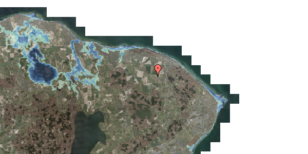 Stomflod og havvand på Holmenevej 17, 3140 Ålsgårde