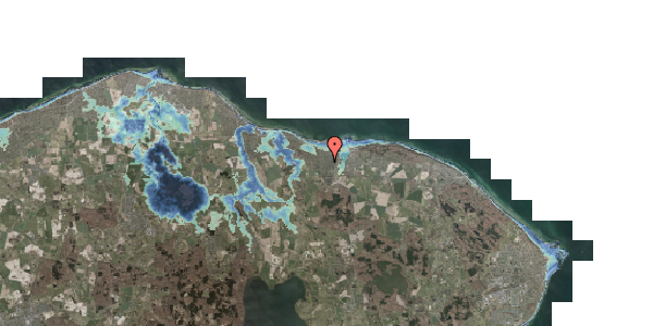 Stomflod og havvand på Hyldevej 24, 3100 Hornbæk