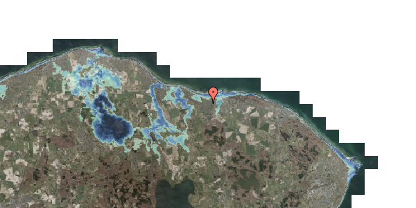 Stomflod og havvand på Hyldevej 39, 3100 Hornbæk