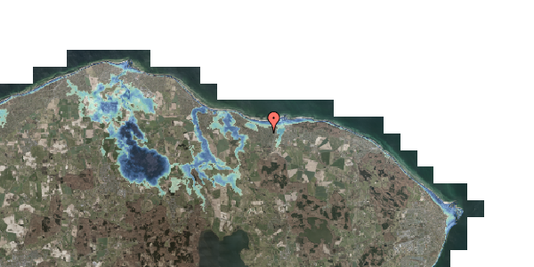 Stomflod og havvand på Hyldevej 42, 3100 Hornbæk