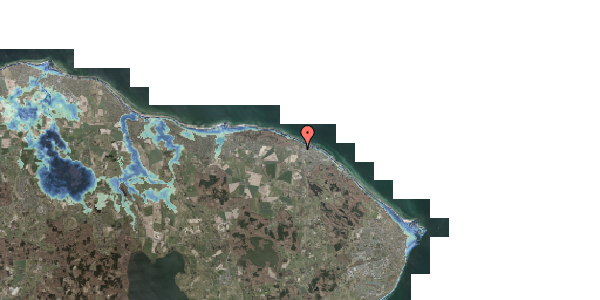 Stomflod og havvand på Krondrevet 15, 3140 Ålsgårde