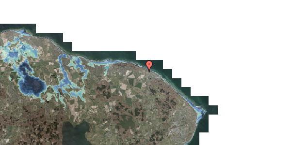 Stomflod og havvand på Krondrevet 24, 3140 Ålsgårde