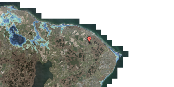Stomflod og havvand på Lille Skindersøvej 3, 3140 Ålsgårde