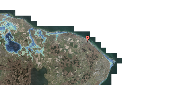 Stomflod og havvand på Lokesvej 13, 3140 Ålsgårde