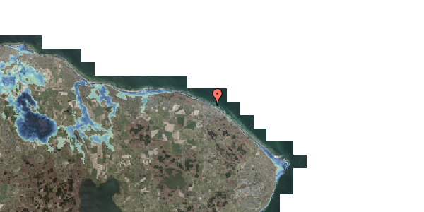 Stomflod og havvand på Nordre Strandvej 239B, 3140 Ålsgårde