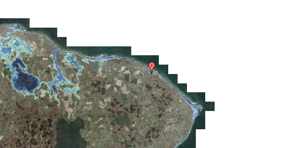 Stomflod og havvand på Smålandsvej 1, 3140 Ålsgårde