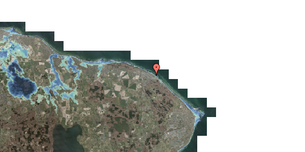 Stomflod og havvand på Thorsvej 24, 3140 Ålsgårde