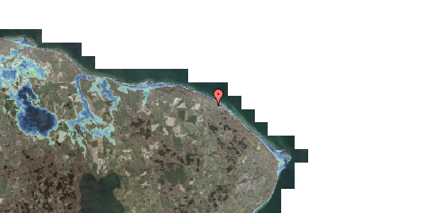 Stomflod og havvand på Venøvej 3, 3140 Ålsgårde
