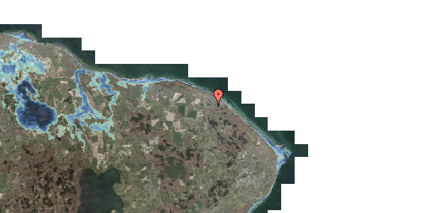 Stomflod og havvand på Vinkelvænget 1, 3140 Ålsgårde