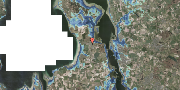 Stomflod og havvand på Ahornkrogen 2, 3630 Jægerspris