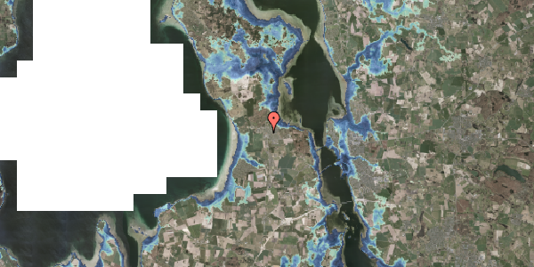 Stomflod og havvand på Ahornkrogen 5, 3630 Jægerspris