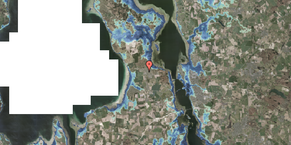 Stomflod og havvand på Askevej 58, 3630 Jægerspris