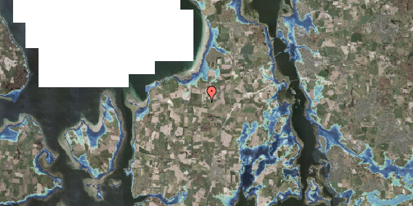 Stomflod og havvand på Bakkegaardsmarken 2, 3630 Jægerspris