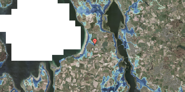 Stomflod og havvand på Birkagervej 6, 3630 Jægerspris