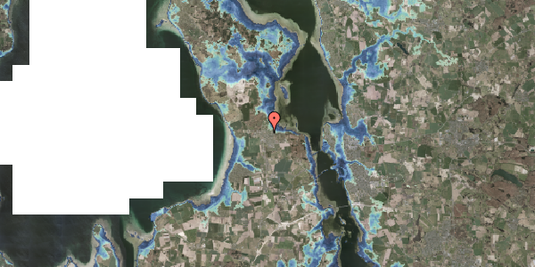 Stomflod og havvand på Birkealle 11, 3630 Jægerspris