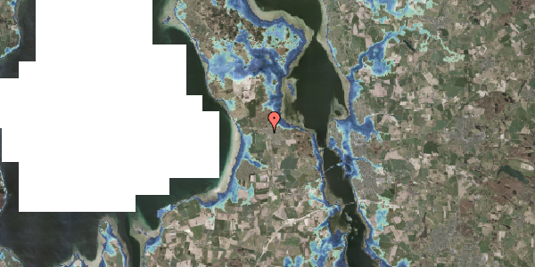 Stomflod og havvand på Birkealle 43, 3630 Jægerspris