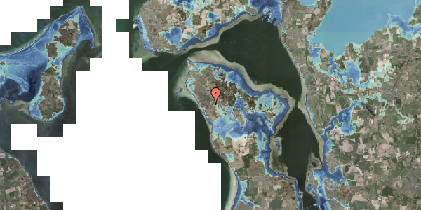 Stomflod og havvand på Birketoften 2, 3630 Jægerspris
