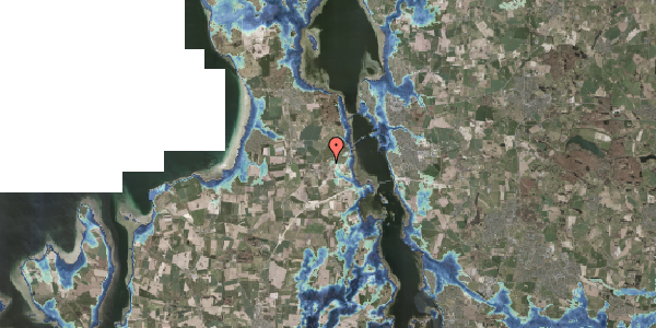 Stomflod og havvand på Enghaven 17A, 3630 Jægerspris