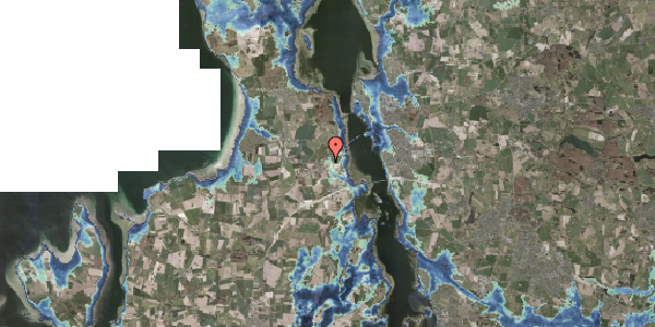 Stomflod og havvand på Enghaven 36, 3630 Jægerspris